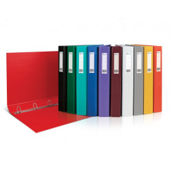 Ring binder A4 / 2Q FORPUS, red