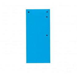 Tabs for documents cardboard 11x23cm 50pcs., Blue