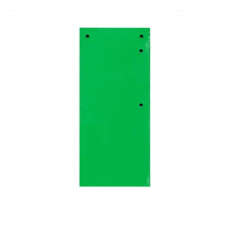 Tabs for documents cardboard 11x23cm 50pcs., Green