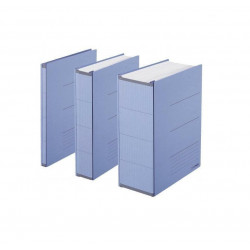 Cardboard archive binder up to 800 sheets PLUS JAPAN ZEROMAX, cream color