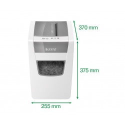 Document shredder LEITZ IQ SLIM HOME, with dustbin