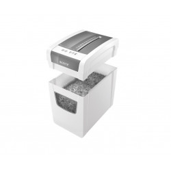 Document shredder LEITZ IQ SLIM HOME, with dustbin