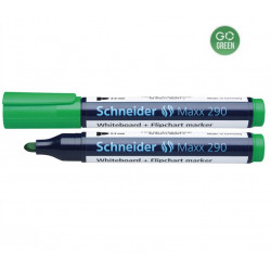 Permanent marker SCHNEIDER MAXX 290, green, 2-3mm.