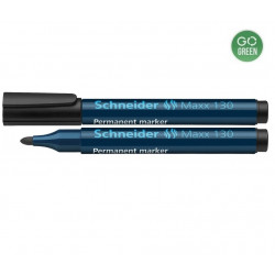 Permanent marker SCHNEIDER MAXX 130, black, 1-3mm.