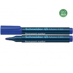Žymeklis permanentinis SCHNEIDER MAXX 130, mėlynos sp., 1-3mm., a.g.