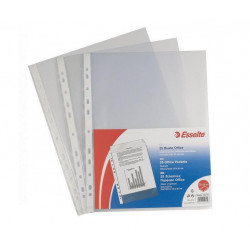 Sheet protector matte vertical A3 ESSELTE, pack of 50