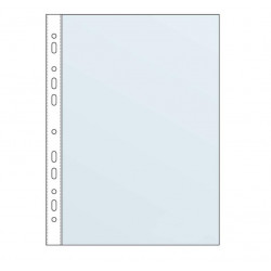 Sheet protectors transparent A5, 100 pcs