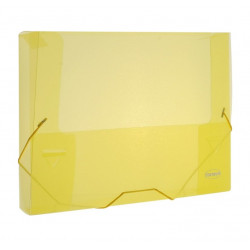 Folder A4 with rubber, back 40mm CENTRUM, mix