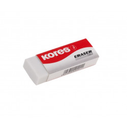 Eraser KORES 60x21x10mm white