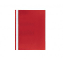 Folder A4 with matte cover red pcs.25