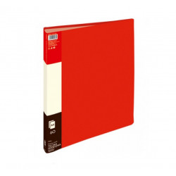 Folder with 60 inserts GRAND A4 red