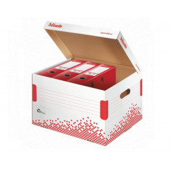 Archive box for binders SPEEDBOX ESSELTE, fits 5 binders 75mm, 392x301x334mm