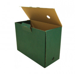 Archive box cardboard 15cm (green)