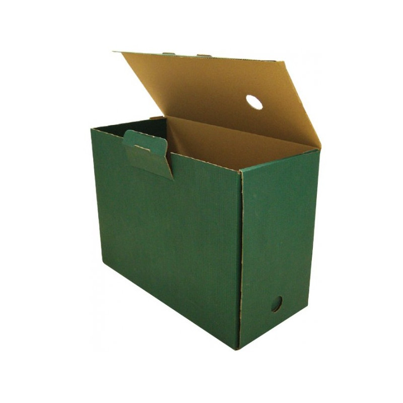 Archyvinė dėžė kartoninė  15cm (žalia)