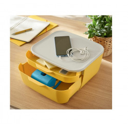 Document stand with 2 drawers A4 LEITIZ COSY yellow
