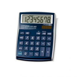 Calculator desktop CITIZEN CDC-80BL blue color