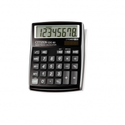 Calculator desktop CITIZEN CDC-80BK black