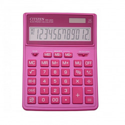 Calculator desktop CITIZEN SDC-444XPK, pink