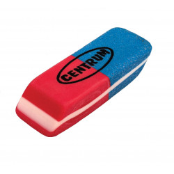 Eraser double sided 36x14x10mm Centrum
