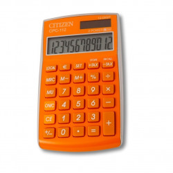 Calculator CITIZEN CPC-112 orange color