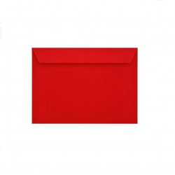 Envelope red C6 (114x162) 75g with a strip pcs.1000