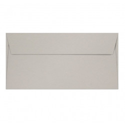 Decorative envelopes CURIOUS METALLICS 110x220 120g. 20pcs. Platinum color