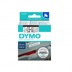 Strip DYMO 19mmx7m black / white