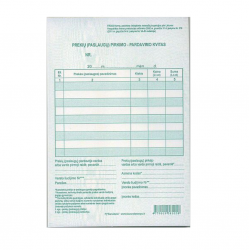 Receipts for purchase and sale of goods (services)