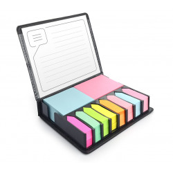 Set of sticky notes in the tray PODI 30x131x106mm