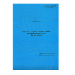 Occupational Safety and Health Introductory Instruction Logbook