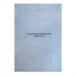 Contract registration journal, A4, 24 sheets, 314.3