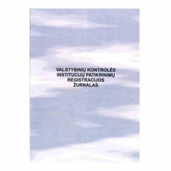 Registration journal for inspections by state control institutions, 303