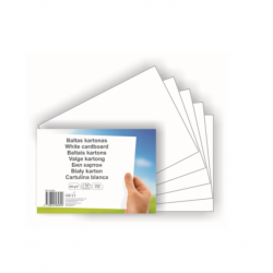White cardboard A4 10l. 300g pcs.20