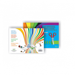 Colored double-sided cardboard A4