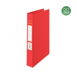 Ring binder A4/35 mm 4Q ESSELTE, red color