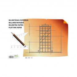 Graph paper A4 20 sheets
