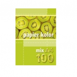 Colored paper A4 100 sheets 80g light brown.