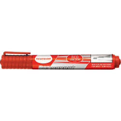 Marker permanent with round tip CENTRUM, red