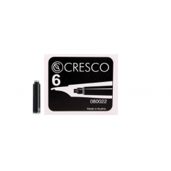 Ink capsules in CRESCO box black 6 pcs