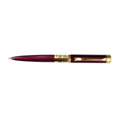 Ballpoint pen in a box REGAL burgundy with gold details