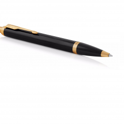 Ballpoint pen PARKER IM Muted Black GT, black in gold trim