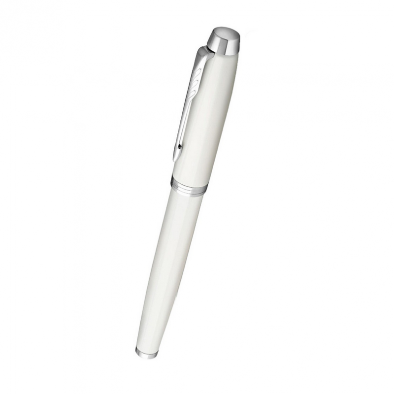 Fountain pen PARKER IM WHITE LACQUER CT, white