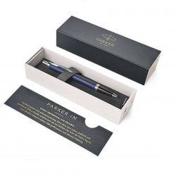 Ballpoint pen PARKER IM BLUE CT, blue color