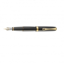 Pen DIPLOMAT EXCELLENCE M black with gold details