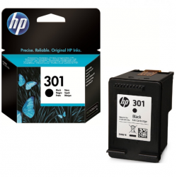 OEM ink cartridge HP CH561EE (301), black