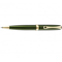 Ballpoint pen DIPLOMAT EXCELLENCE A, green with gold-colored details