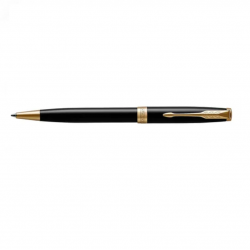 Ballpoint pen PARKER SONNET GT, black in gold trim