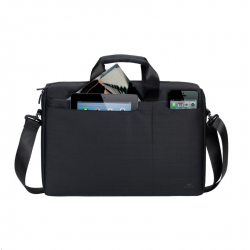 Handbag for laptop RIVACASE 41x29x6,5cm black color