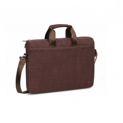 Handbag for laptop RIVACASE 41x29x6,5cm brown color