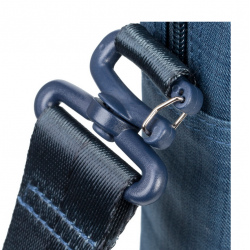 Handbag for laptop RIVACASE 41x29x6,5cm blue color